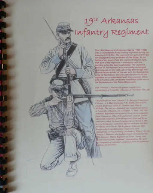 Civil War History of the 19th Arkansas Infantry (Dawson's Regiment)