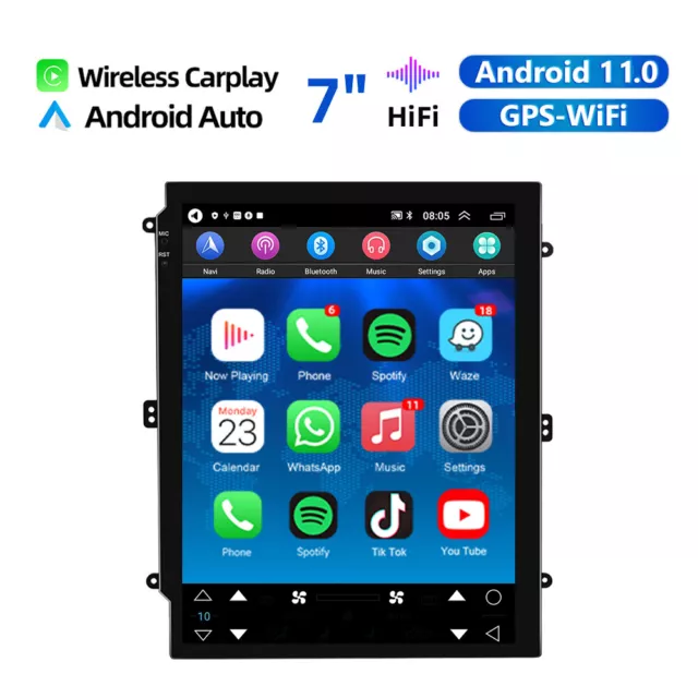 9.7" Android 11 Carplay Quad-core Car Stereo Radio GPS Navi WIFI Bluetooth 16G