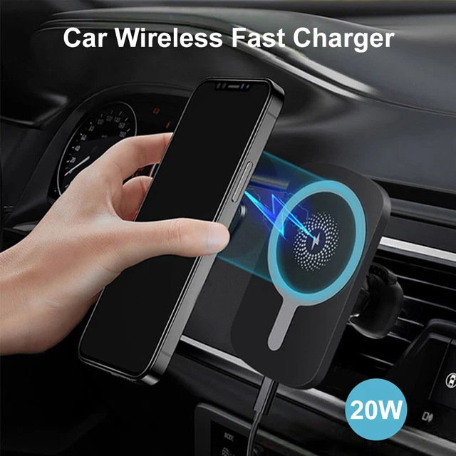 Support Voiture Magnétique Ventouse 360° - Compatible MagSafe IPhone 16 à 12, 20 Aimants N56, Bras Réglable - 4