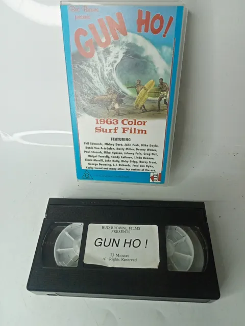 Vhs / Gun Ho! 60’S Surfing Video 1963