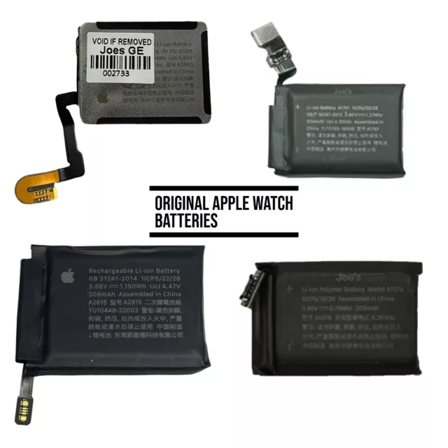 Genuine Apple Watch Series 1/2/3/4/5/6/7/8 Battery 38mm/40mm/41mm/42mm/44mm/45mm