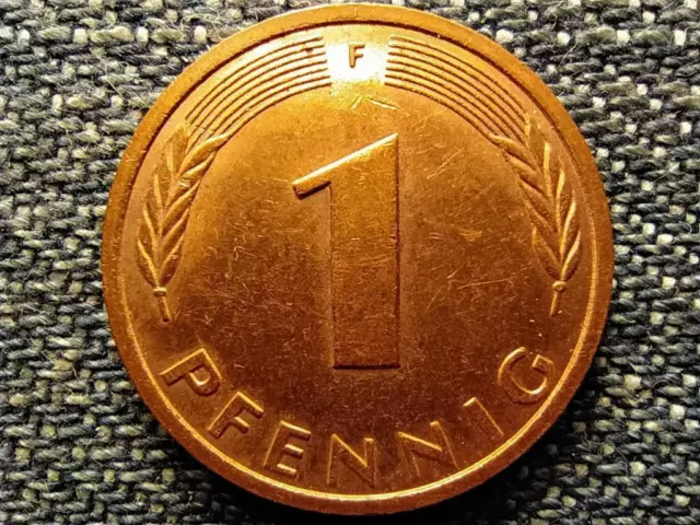 Germany Federal Republic (1949-1990) 1 Pfennig Coin 1987 F