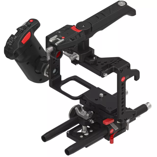 JTZ DP30 DSLR Cage Baseplate Rig Front Top Handle Grip For Panasonic GH3 GH4 GH5