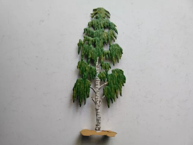 Zinnfiguren Flachfiguren 30mm Baum  Birke