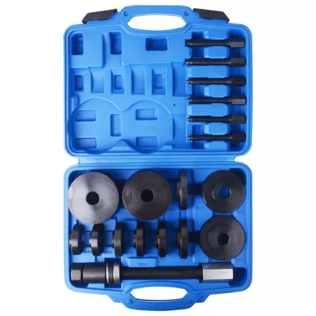 Front Wheel Drive Bearing Removal Adapter Puller Pulley Tool Kit Master Set