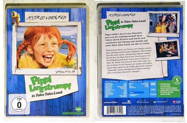 PIPPI LANGSTRUMPF IN Taka-Tuka-Land . Universum Kids DVD TOP EUR 5,00