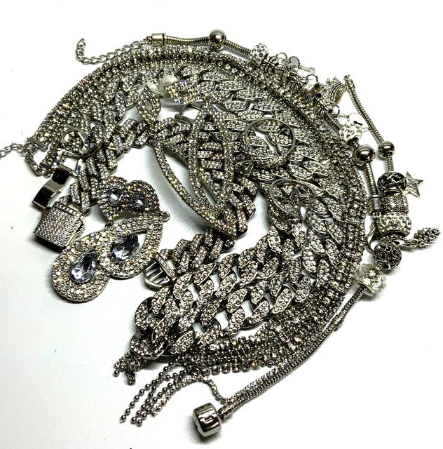 Collier Vintage Fantaisie Doré - Occasion - Bijou élégant Rétro