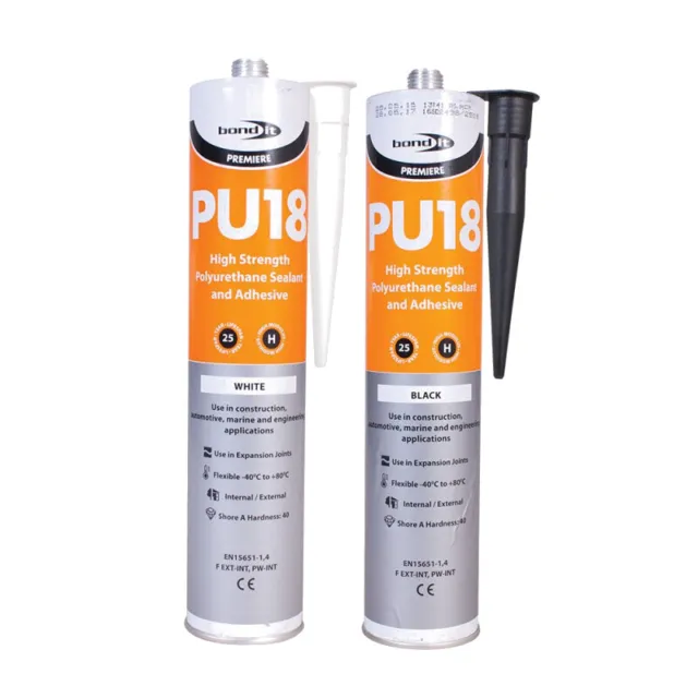 PU18 High Strength Polyurethane adhesive sealant AUTO MARINE POND GRP