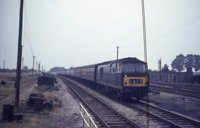 Original Slide  BR BR DH Type 3 HYMEK Diesel (Class 35) D7032  Honeybourne 1963