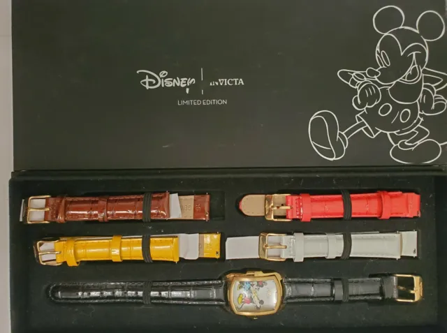 Orologio Invicta Disney Topolino Orologio da polso Donna Edizione Limitata Set #25792