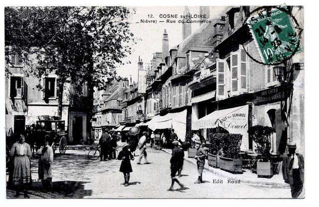 (S-118740) FRANCE - 58 - COSNE COURS SUR LOIRE CPA      ROND  ed.