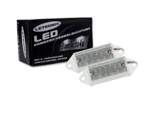 LETRONIX SMD LED Kennzeichenbeleuchtung Module Mitsubishi Lancer Typ CS0 2003-20