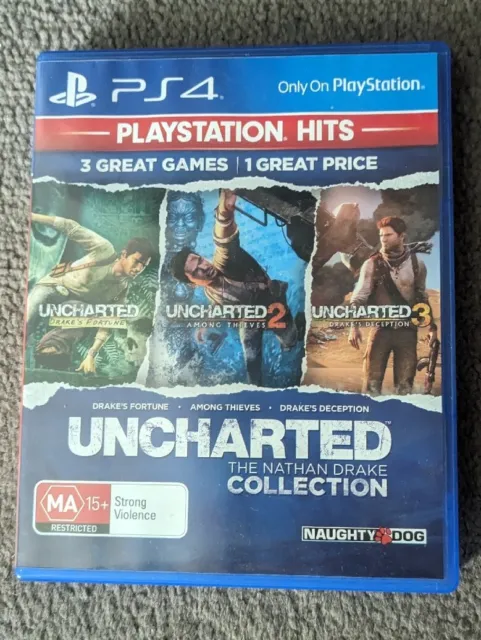 Uncharted Nathan Drake Hits Playstation