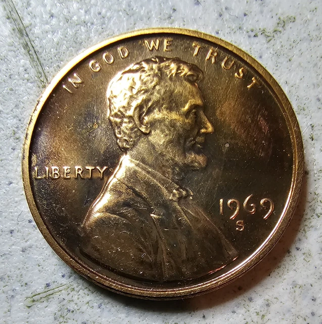 1969-S Lincoln Penny Machine Dubbed