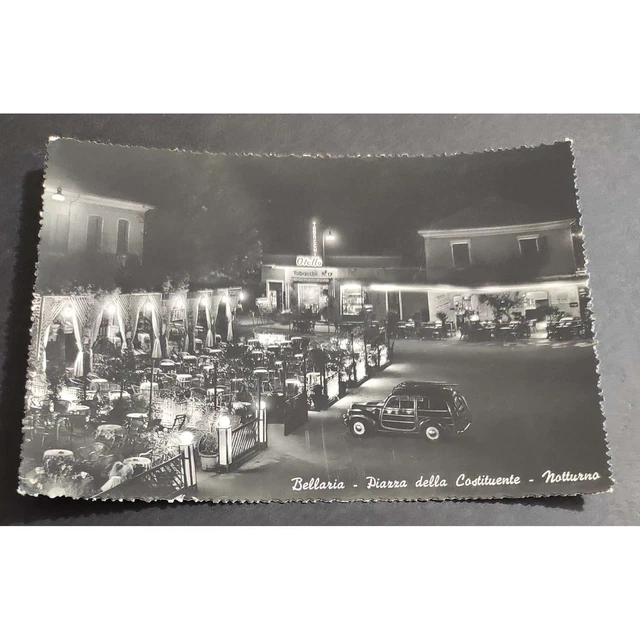 Cartolina Bellaria - Piazza della Costituente