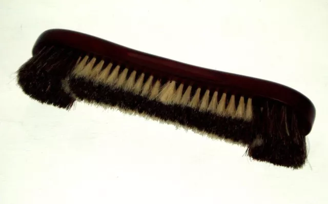 Deluxe 12" Mahogany Quality Snooker / Pool Table Brush With Genuine Horsehair