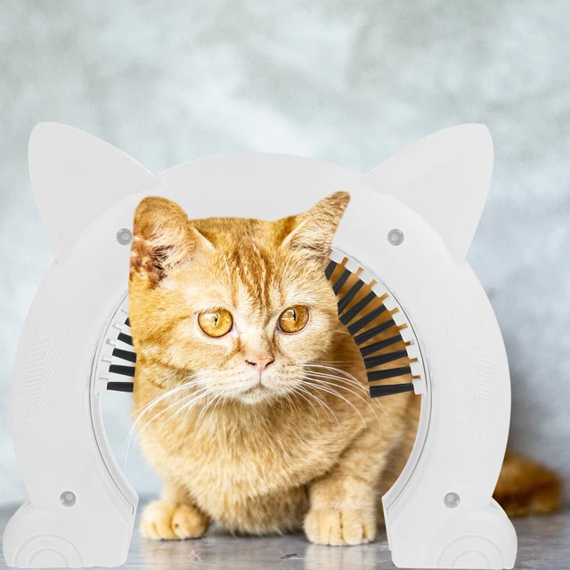 Puerta interior para gato mascota puerta para gato sin ruido