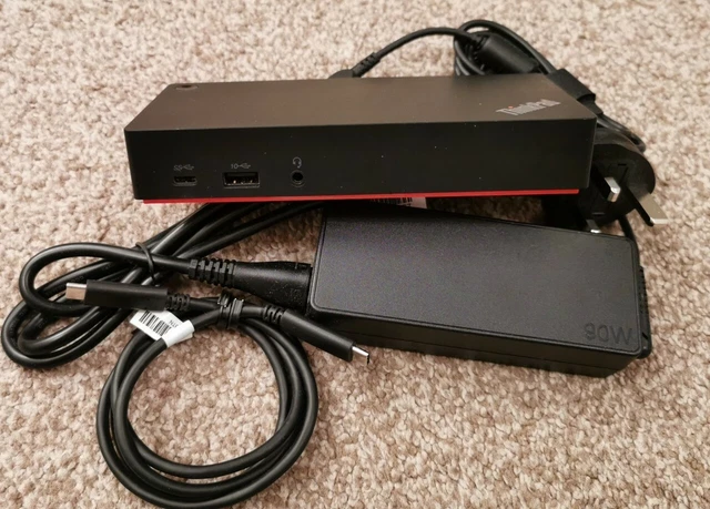 Docking Station USB-C Lenovo ThinkPad Gen 2 - 40AS0090UK, Ricondizionato - Foto 3