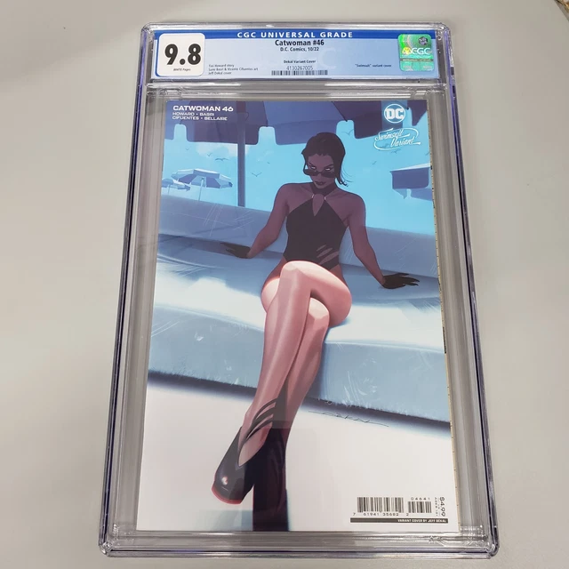 Catwoman #46 CGC 9.8 Jeff Dekal Swimsuit Variant Cover DC Comics 2022