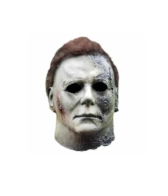 Michael Myers Full Mask Halloween Scary Kills Horror Movie Cosplay Costume Latex