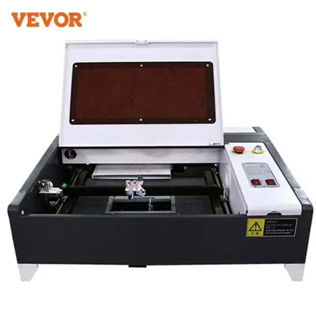VEVOR Graveur Laser Machine de Gravure Découpe 50W 400x400 mm CO2 Tubes