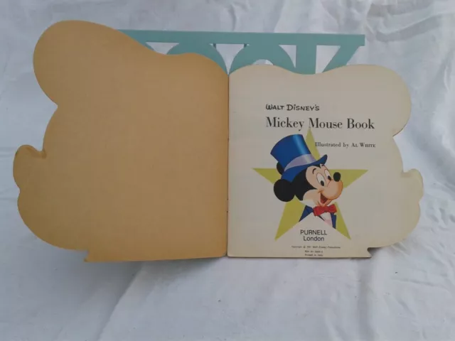 Walt Disneys Mickey Mouse Buch. Ein Buch in Purnellform. Taschenbuch. 1971 3