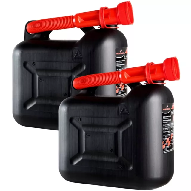 2x Paquet Carburant 5L Bidon Diesel Benzin-Kanister 5 Litre