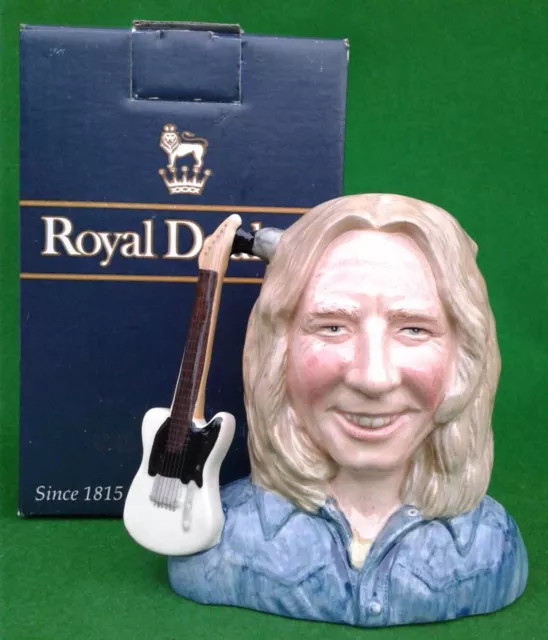 Royal Doulton - Rick Parfitt (Status Quo) - D6962 - Ltd Edition & Coa - Boxed.