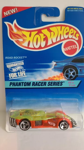 Vintage 1996 Hot Wheels Phantom Racer Series #532 Road Rocket 4/4