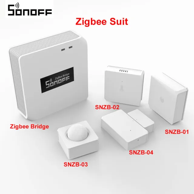 SONOFF Zigbee Bridge Wireless Switch/Temperature&Humidity/Motion Smart Sensor D