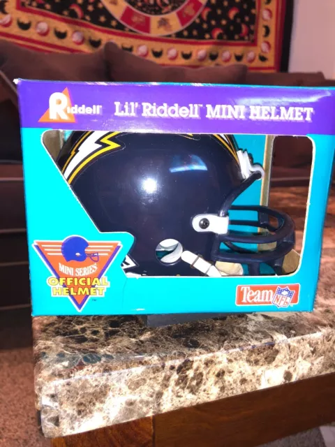 San Diego Chargers NFL Riddell Mini Helmet Vintage Brand New Unopened! 1994