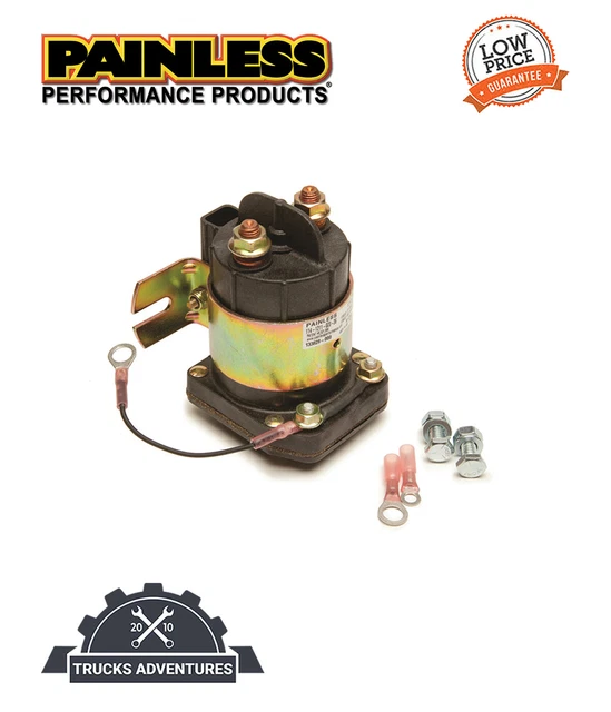 Painless Wiring 40112 Dual Battery Control System Solenoid Kit