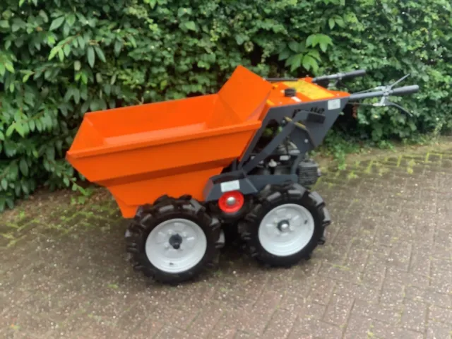 Belle - BMD01T  Heavy Duty Dumper  4 X 4 Wide Tyres 5.5 hp With New Flatbed