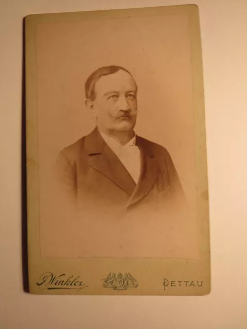 Pettau - Mr. Theodore? Gassner as a man with a beard - portrait / CDV