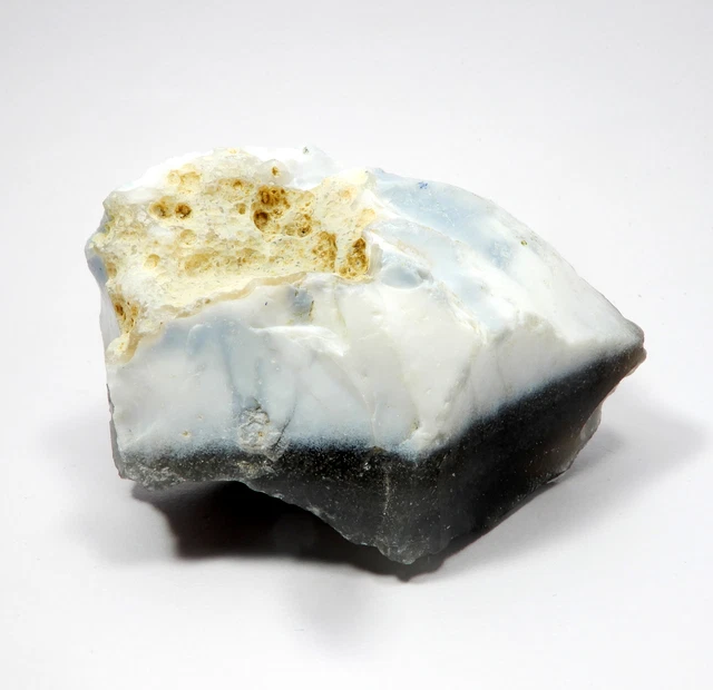 Natural Earth Minded Untreated 408.45 Ct Huge White line Opal Rough Loose Gems