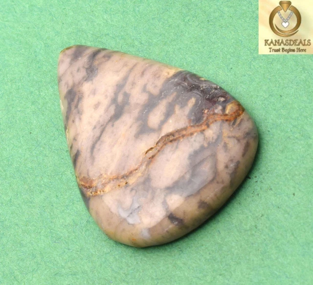 54.75 Cts Jasper Lovely Cabochon Loose Gemstone 40*25mm CTS-29193