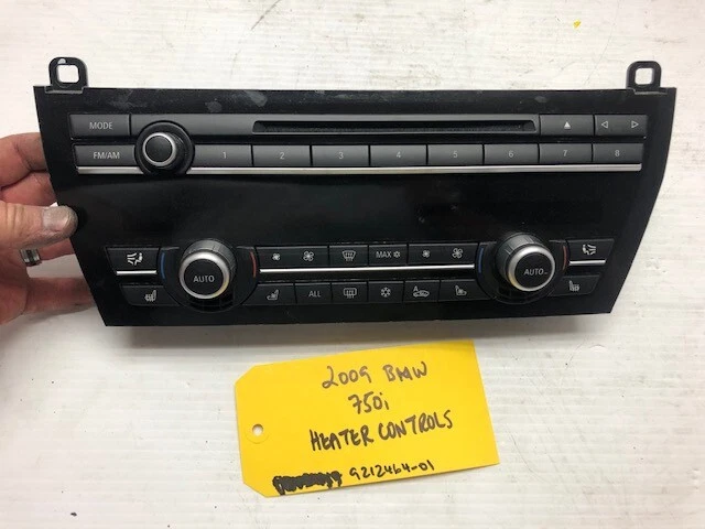 09-12 BMW 750 F01 F02 OEM Riscaldatore Climate AC Radio Controllo Pannello