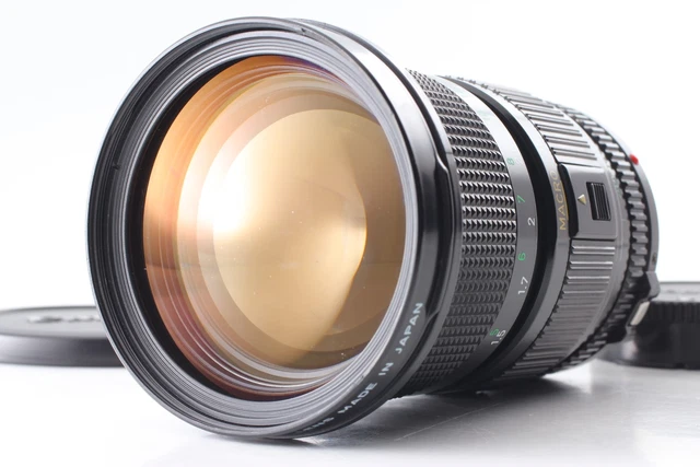 NEAR MINT W/CAP] Canon New FD NFD 35-105mm f3.5 Macro Zoom MF Lens