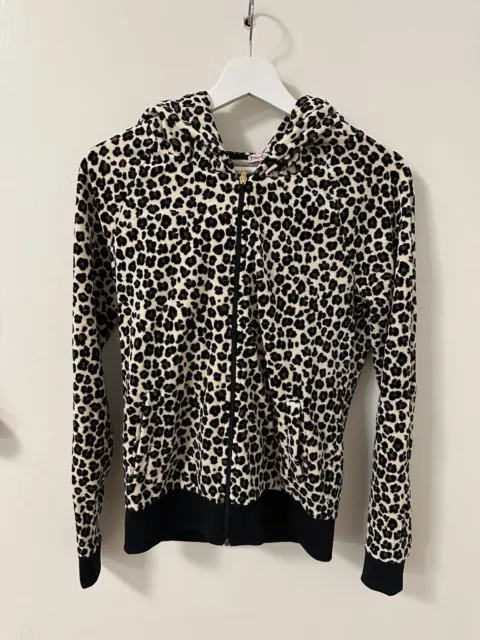 JUICY COUTURE CHEETAH Hoodie Size Small $11.60 - PicClick