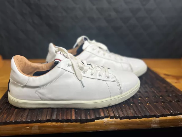 TOMMY HILFIGER RUSS Men's Casual Shoes Sneakers White/Brown Size 13 TMRUSS52 3