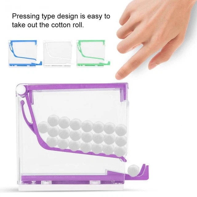 Dental Dentist Cotton Roll Dispenser Holder Storage Box P6Z Container Type Z2Y4