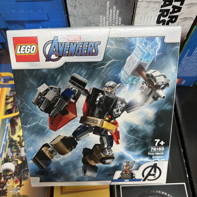 Boite Neuf Scelle  Lego Super Heroes Marvel Avengers  76169 Thor  Mech Armour