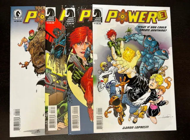 POWER CUBED #1-4 (Dark Horse Comics 2015) -- #1 2 3 4  -- FULL Set