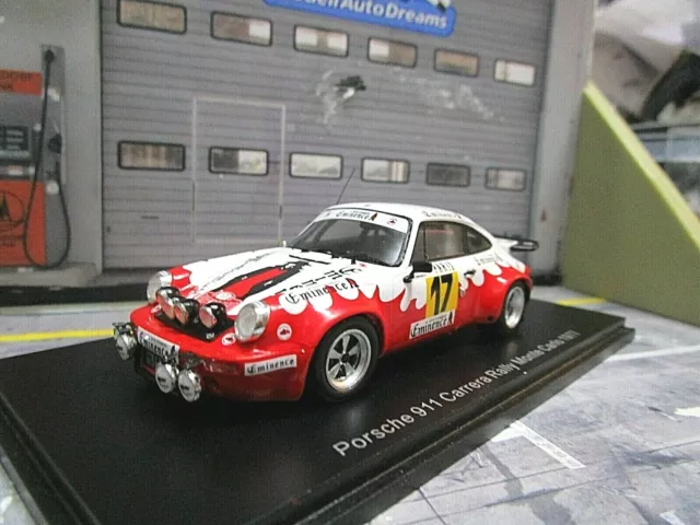 PORSCHE 911 Carrera RS 3.0 Rallye Monte Carlo 1977 #17 Bondil Eminenc Spark 1:43