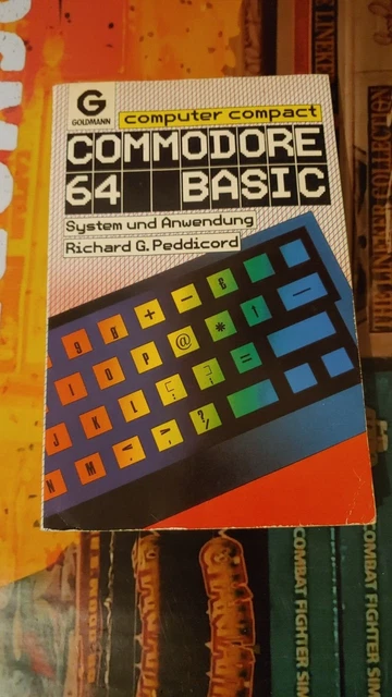 PEDDICORD COMMODORE 64 BASIC System und Anwendung (Buch 1984 Goldmann ...