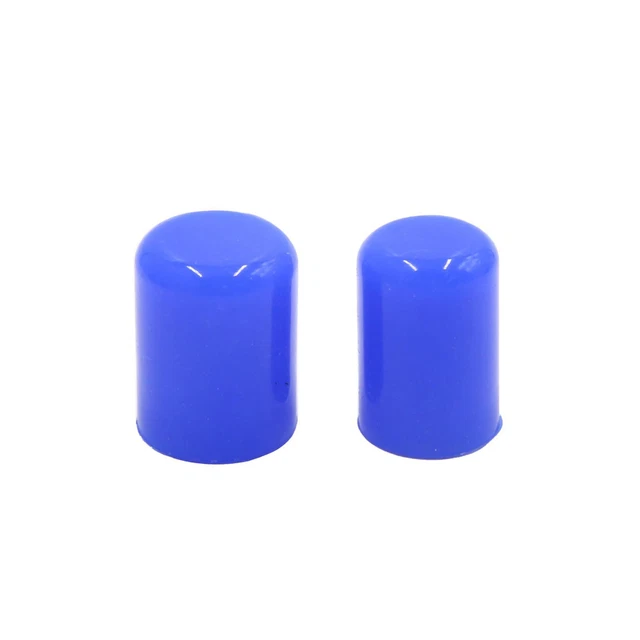 2pc 16mm 5/8" Obturation Silicone tube flexible aspiration admission fin bleu