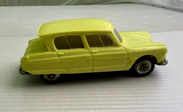 NOREV ANCIEN CITROEN Ami 6 Plastique Moutarde Rare 1/43 N54 En Boite