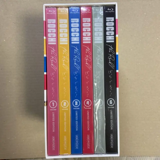 BOCCHI THE ROCK ! Vol.1~Vol.6sets Blu-ray Booklet Soundtrack with Box