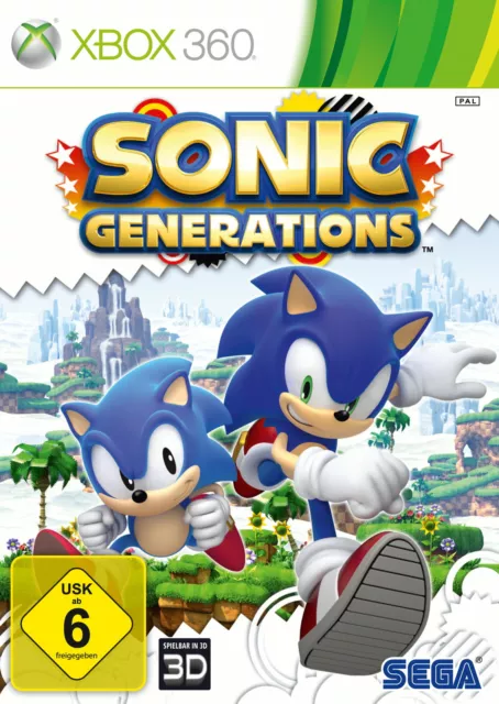 Sonic Generations Microsoft Xbox 360 Gebraucht in OVP