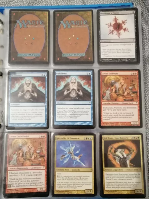 MTG magic the gathering COLDSNAP ONDATA GLACIALE scegli choose